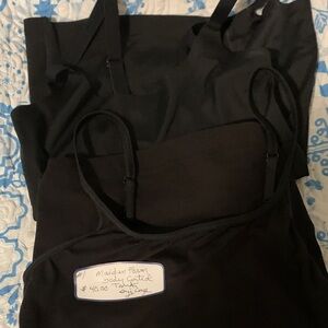 Maidenform Black Seamless Camisole Tank Top